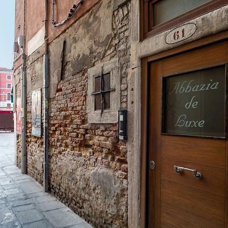 לינה וארוחת בוקר ונציה Abbazia De Luxe מראה חיצוני תמונה